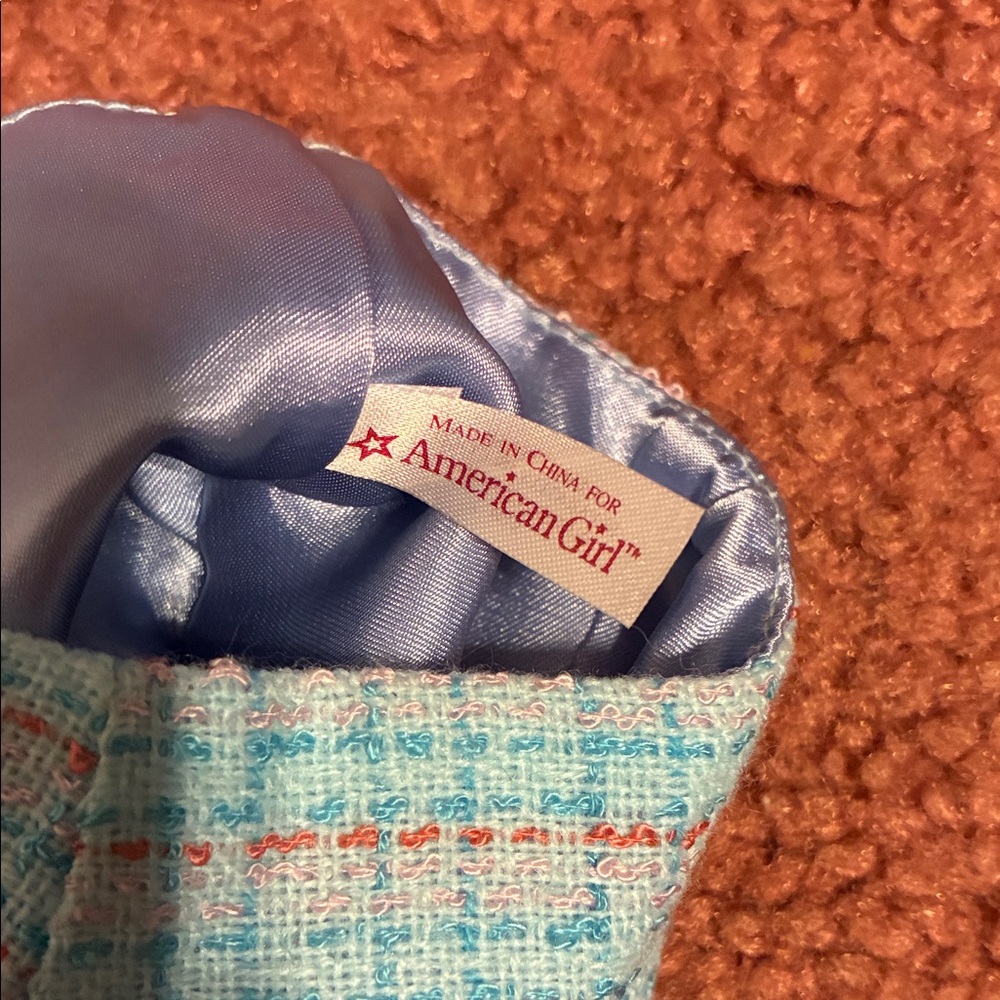 American Girl Doll Vintage Plaid Skirt - Picture 6 of 7